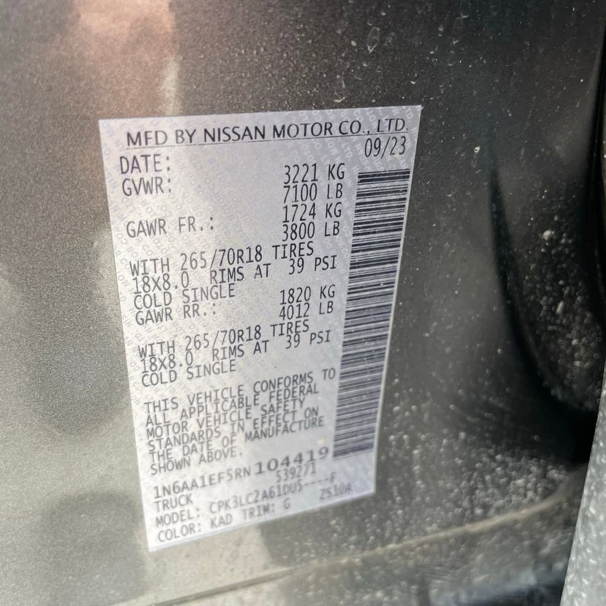 2024 Nissan Titan - Image 29