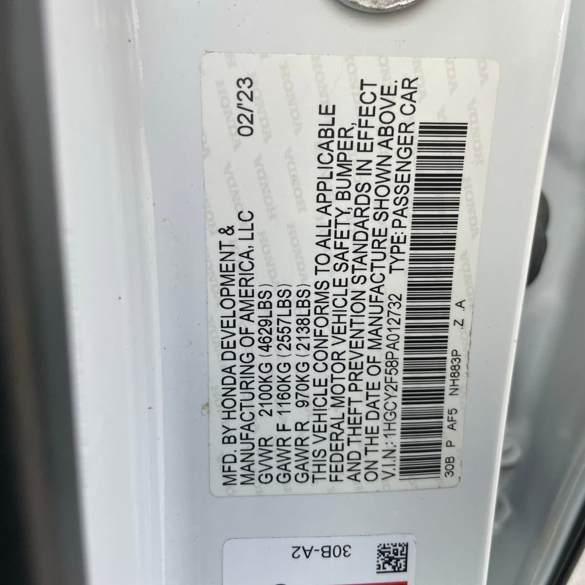 2023 Honda Accord Hybrid - Image 29