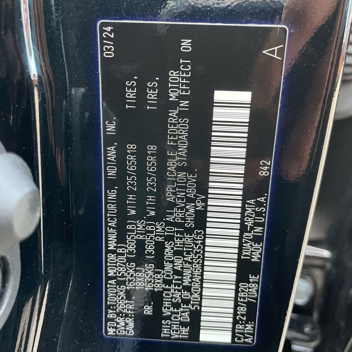 2024 Toyota Highlander - Image 29