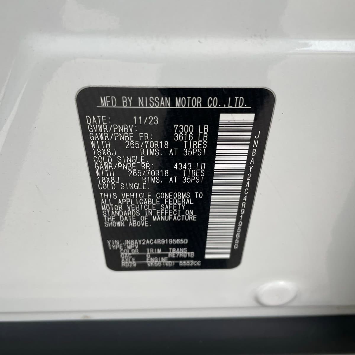 2024 Nissan Armada - Image 27