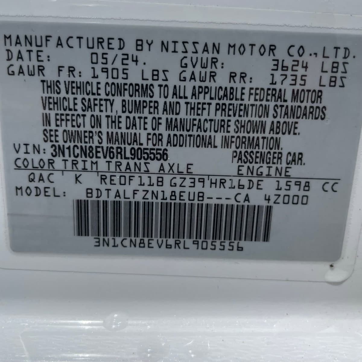 2024 Nissan Versa - Image 29