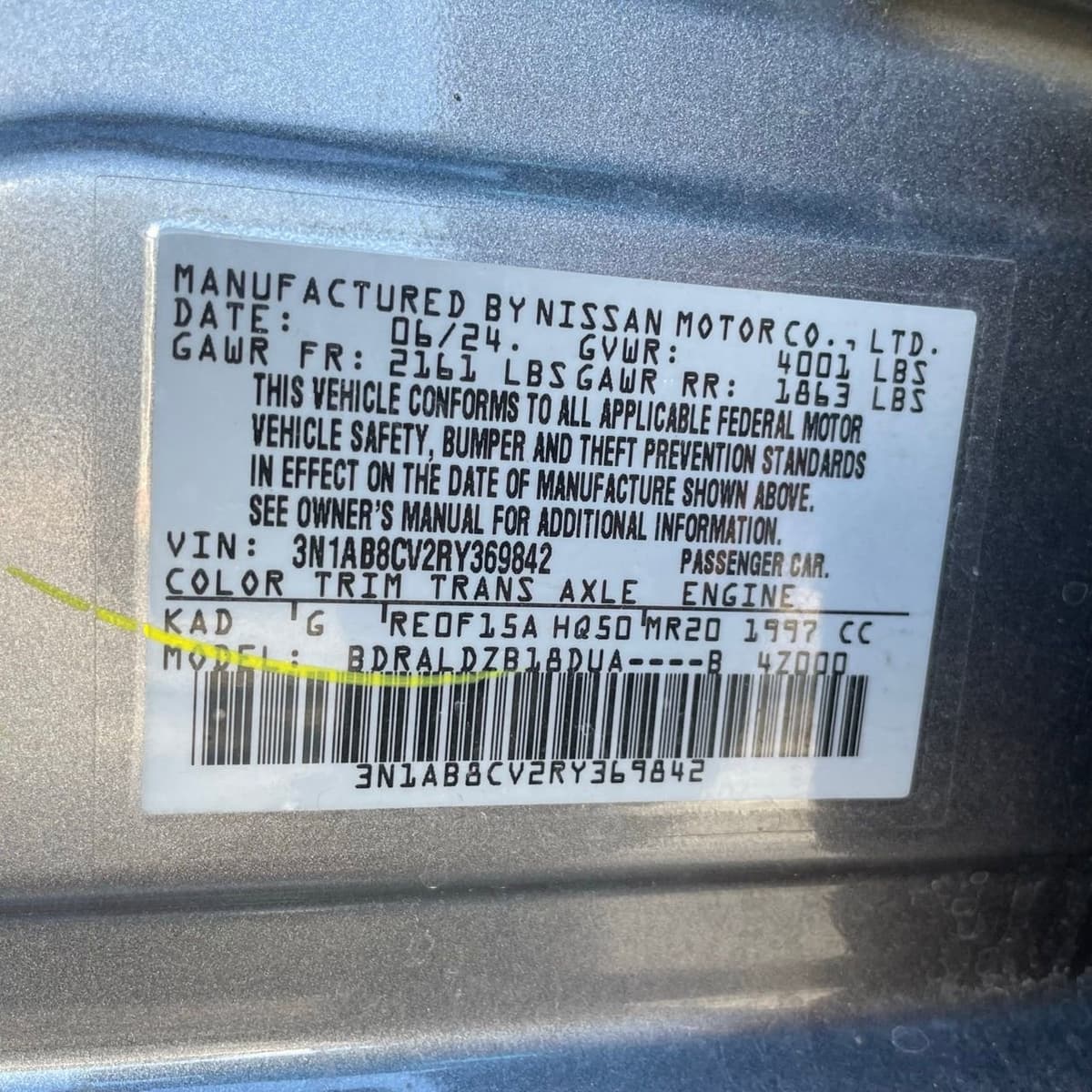 2024 Nissan Sentra - Image 28