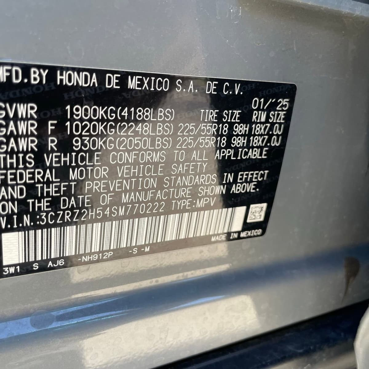 2025 Honda HR-V - Image 28