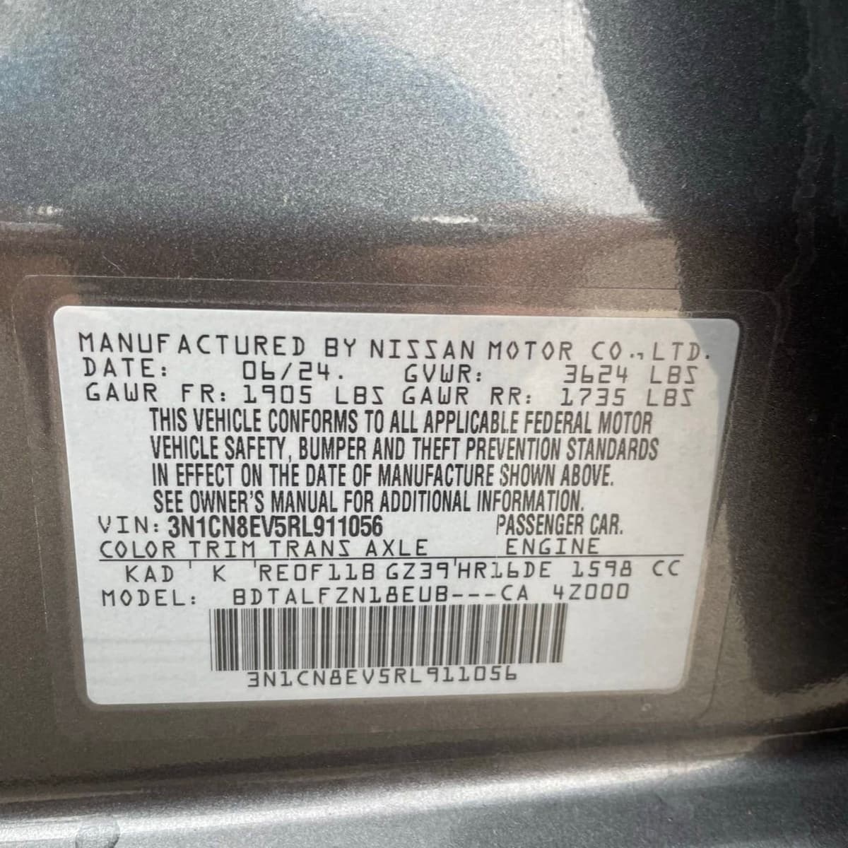 2024 Nissan Versa - Image 29