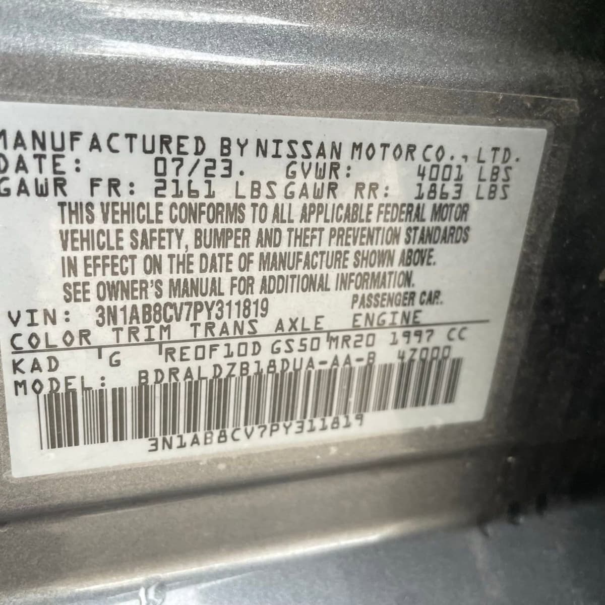 2023 Nissan Sentra - Image 29