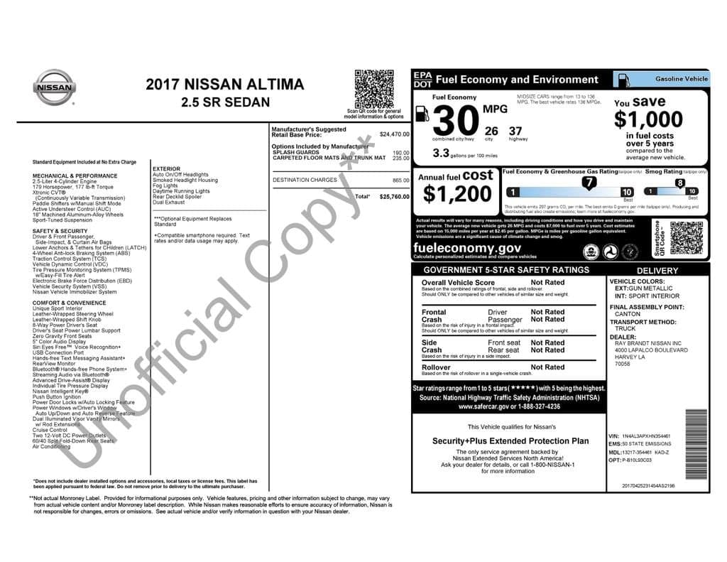 2017 Nissan Altima - Image 2