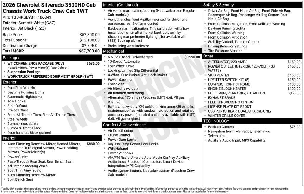 2026 Chevrolet Silverado 3500 HD Chassis Cab - Image 30