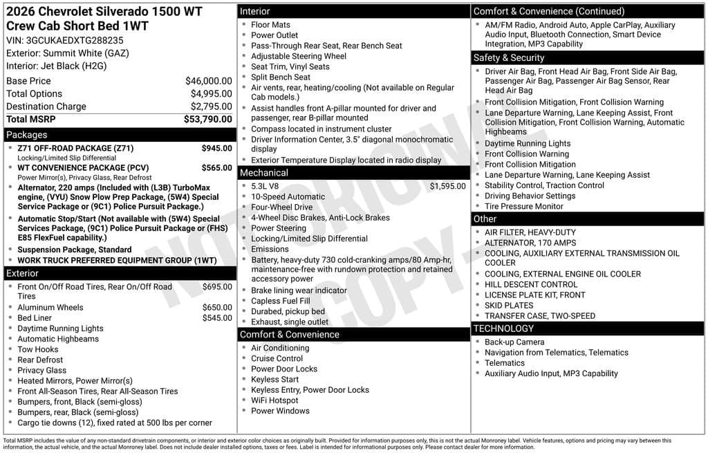 2026 Chevrolet Silverado 1500 - Image 2