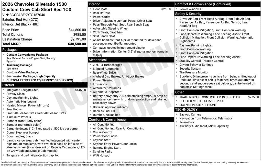 2026 Chevrolet Silverado 1500 - Image 25
