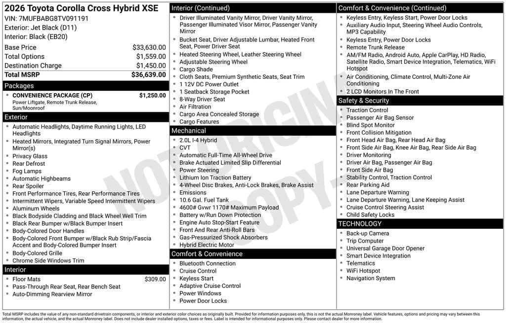 2026 Toyota Corolla Cross - Image 2