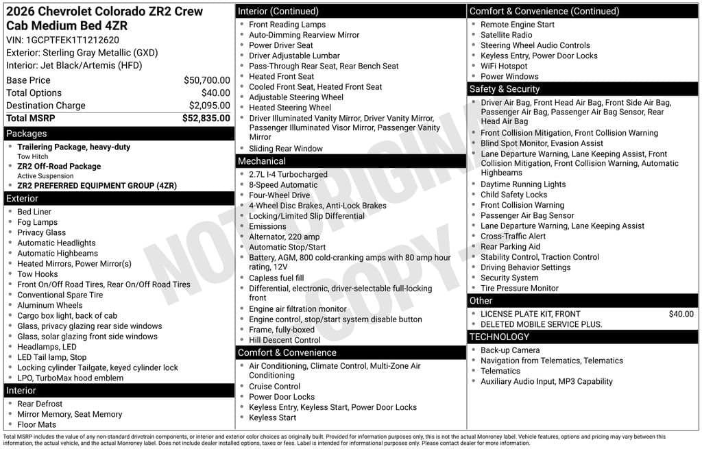 2026 Chevrolet Colorado - Image 24