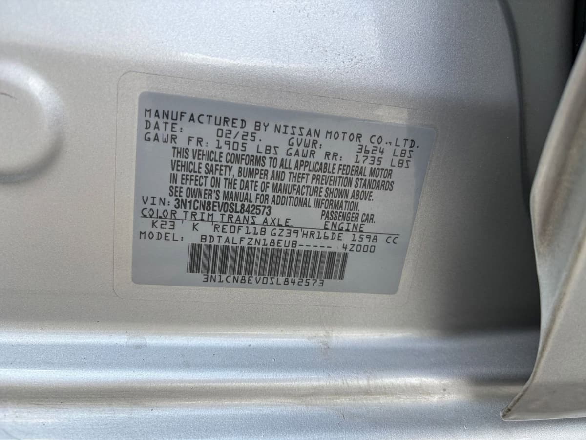 2025 Nissan Versa - Image 23