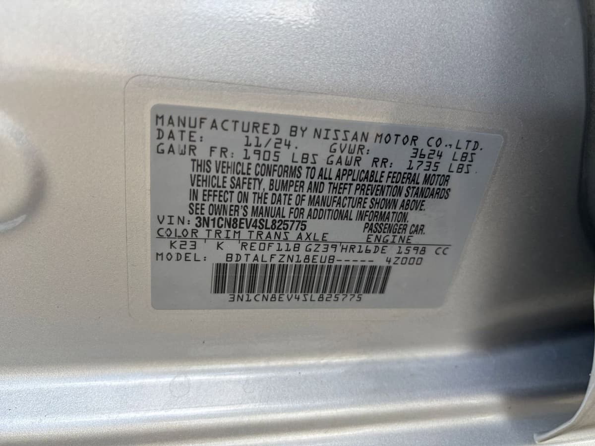 2025 Nissan Versa - Image 23