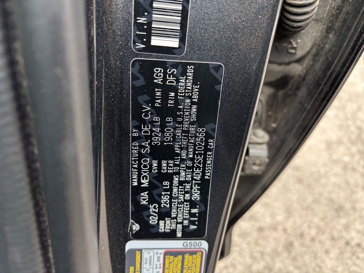 2025 Kia K4 - Image 23