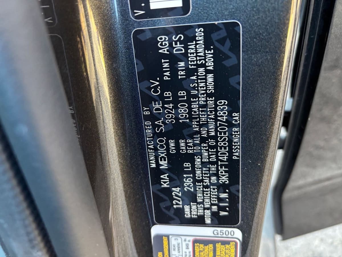 2025 Kia K4 - Image 23