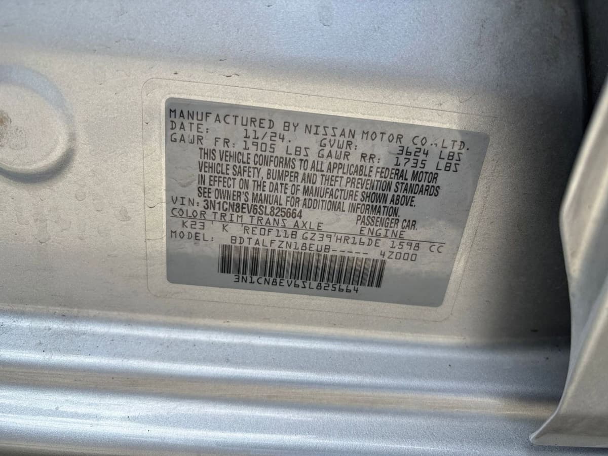 2025 Nissan Versa - Image 26