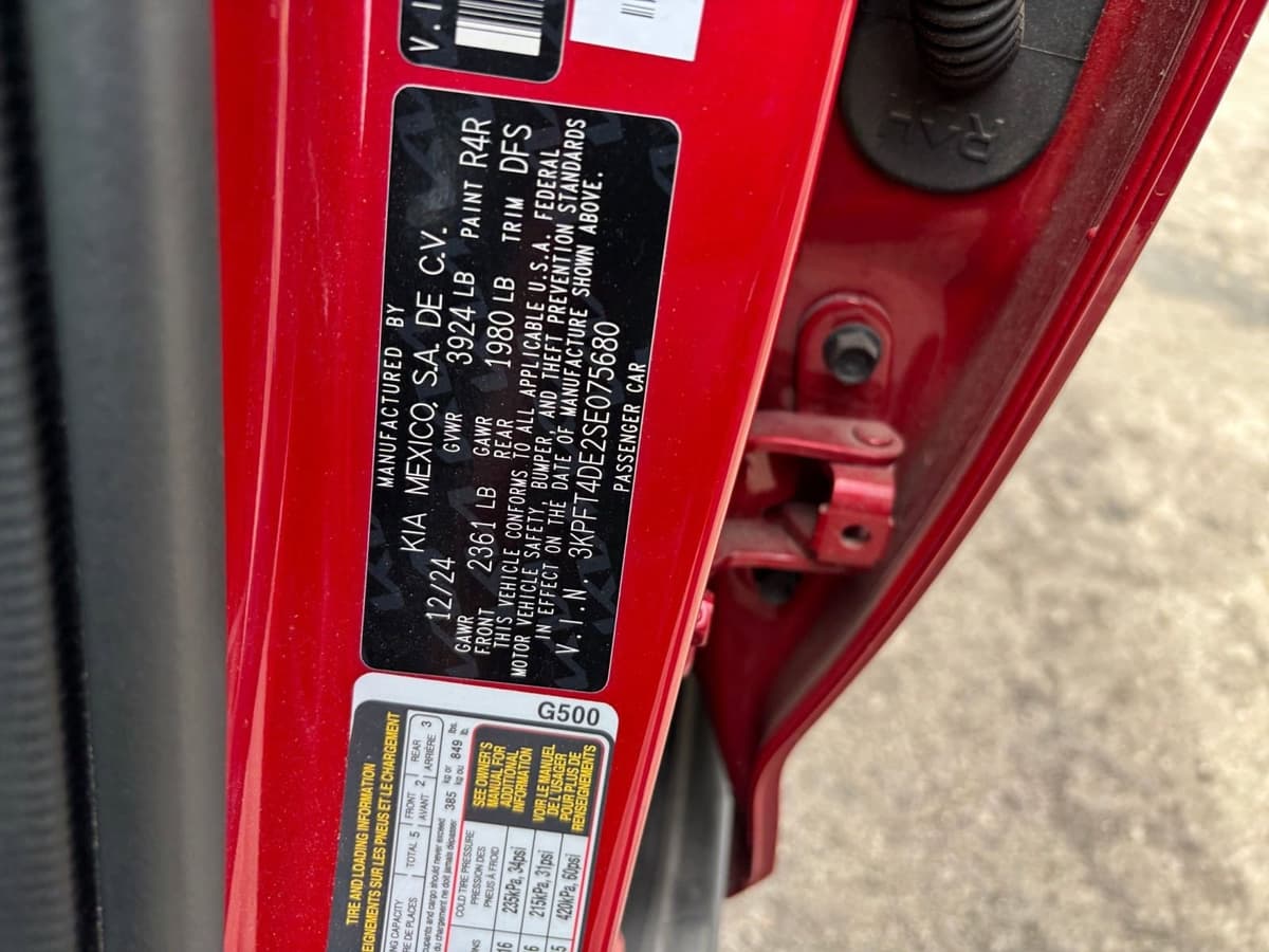 2025 Kia K4 - Image 23