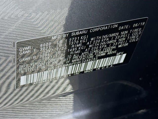 2019 Subaru Ascent - Image 34