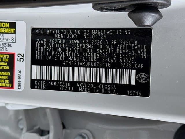 2024 Toyota Camry Hybrid - Image 33