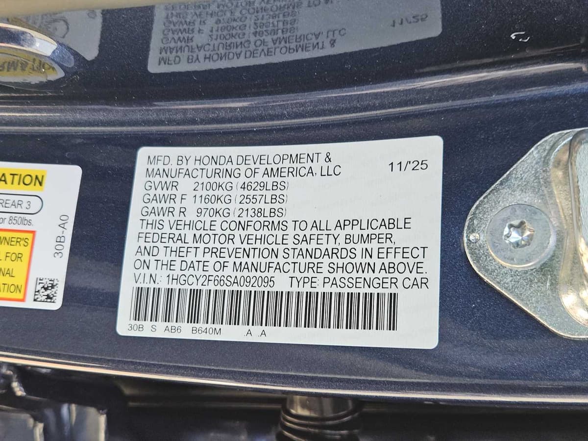 2025 Honda Accord - Image 29