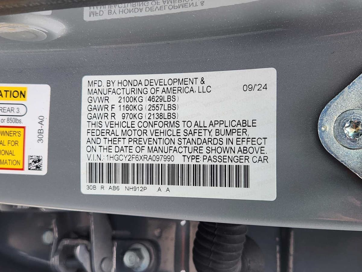 2024 Honda Accord - Image 34