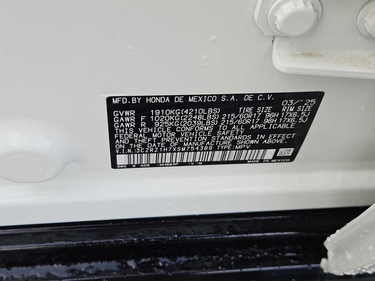 2025 Honda HR-V - Image 31