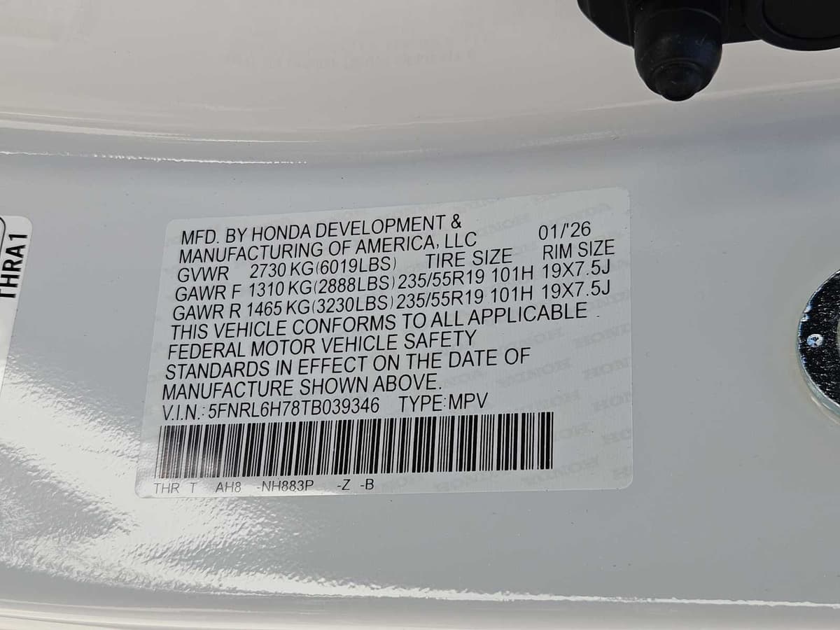 2026 Honda Odyssey - Image 27