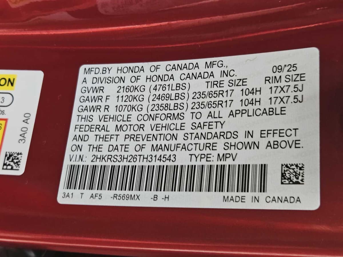 2026 Honda CR-V - Image 30