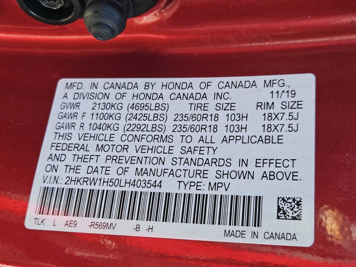 2020 Honda CR-V - Image 32