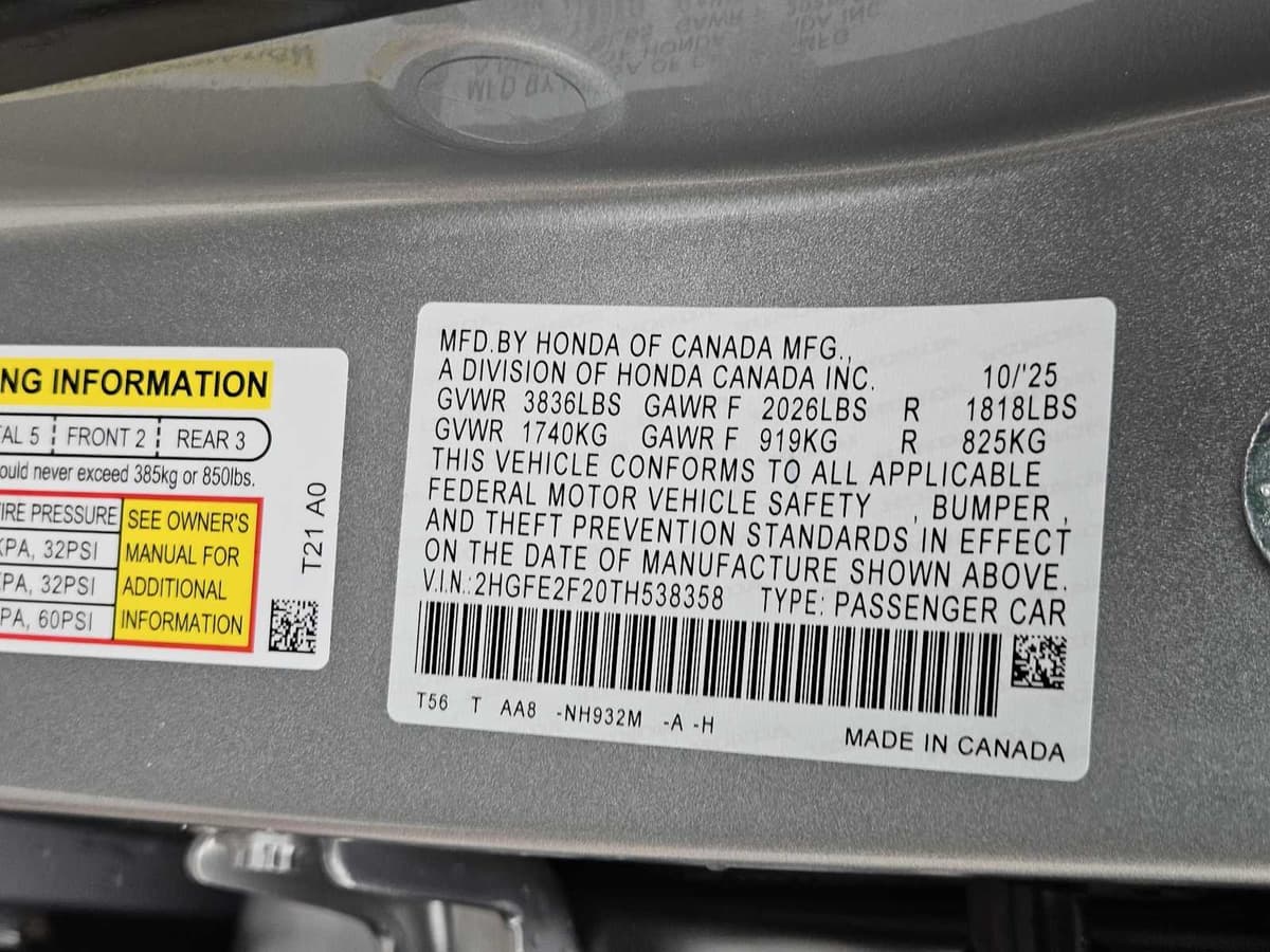 2026 Honda Civic - Image 30