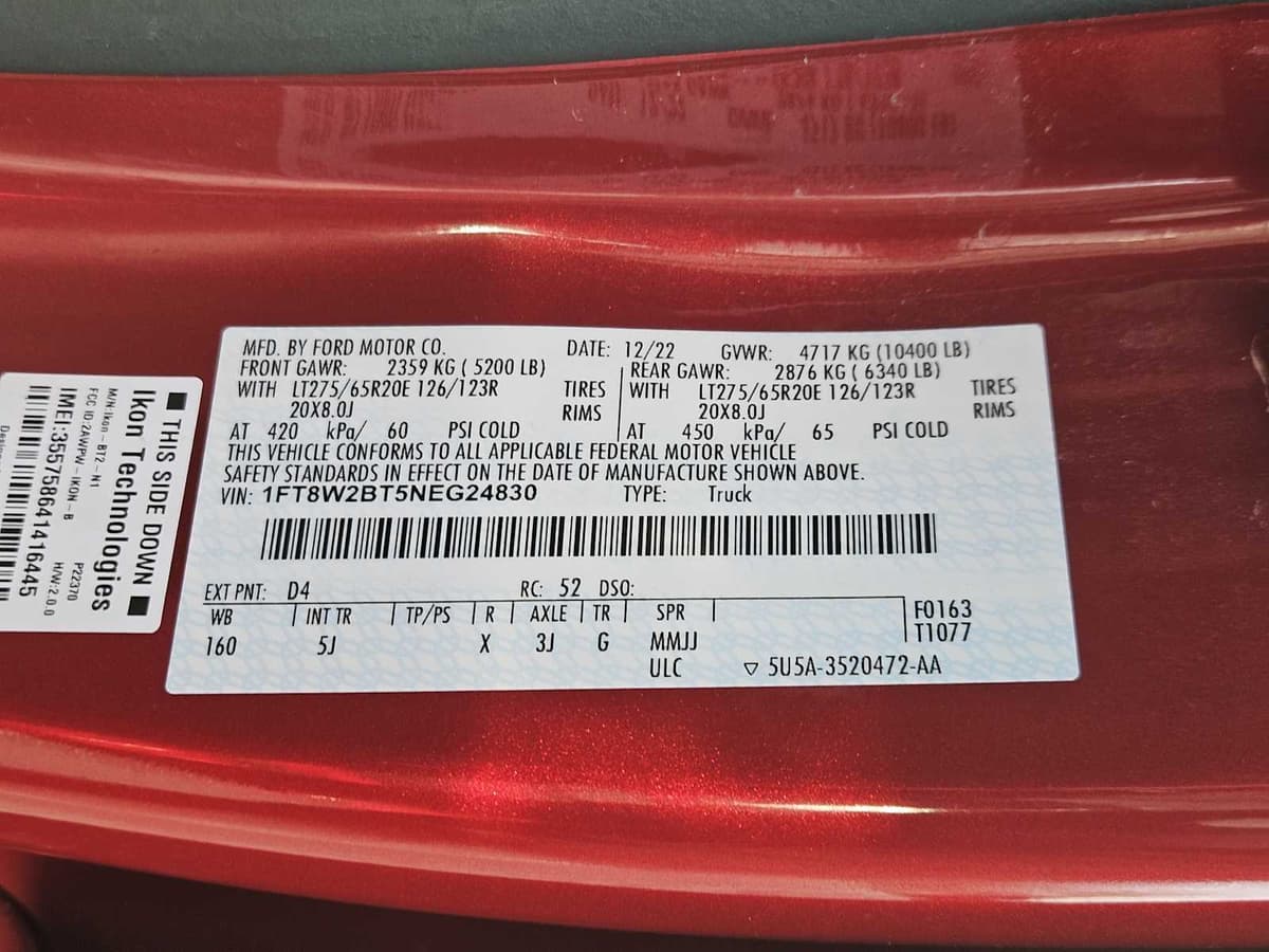 2022 Ford Super Duty F-250 SRW - Image 31