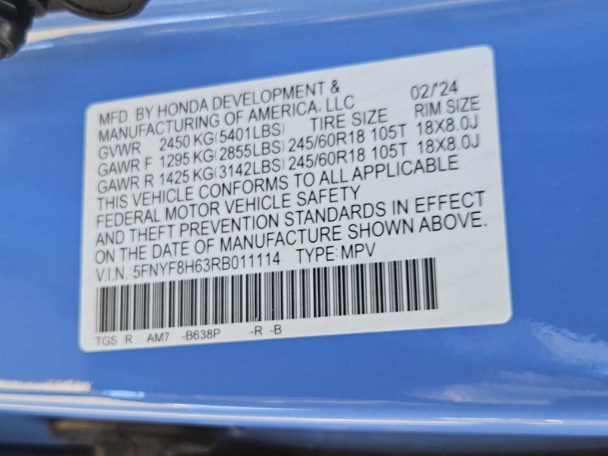 2024 Honda Passport - Image 33