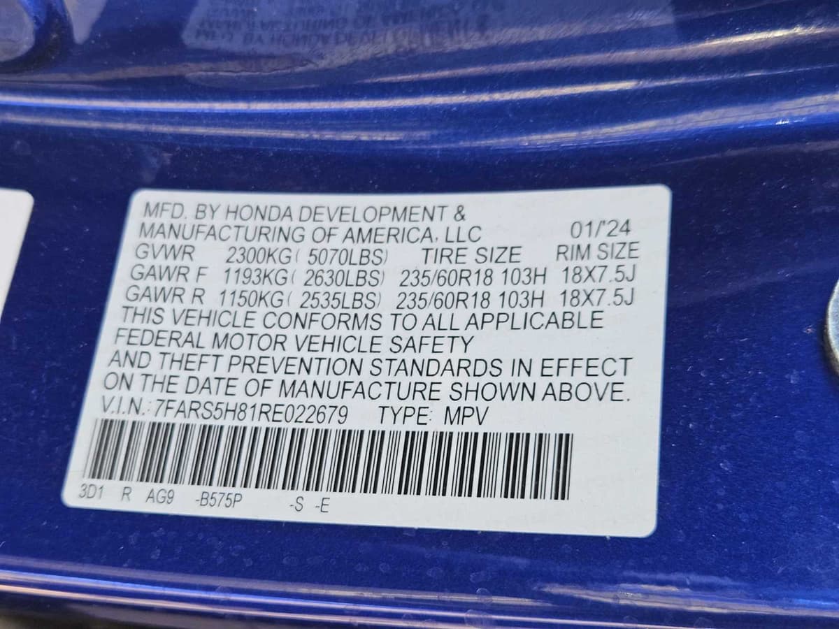 2024 Honda CR-V Hybrid - Image 32