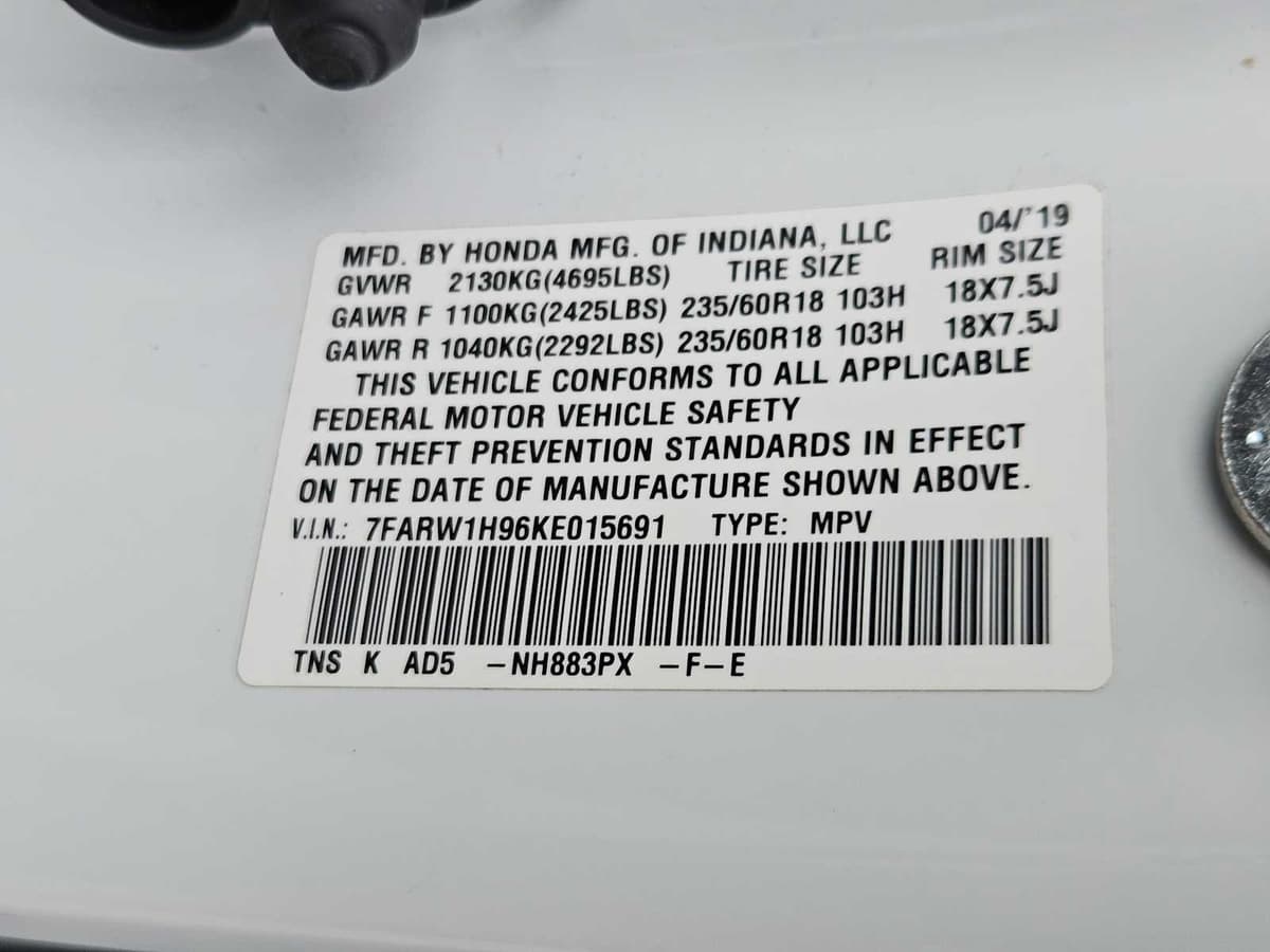 2019 Honda CR-V - Image 33