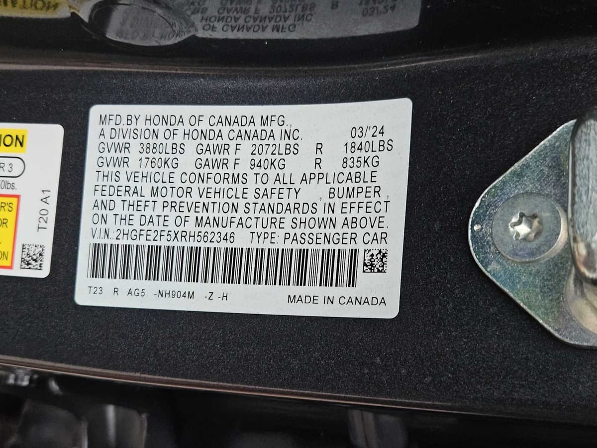 2024 Honda Civic - Image 31