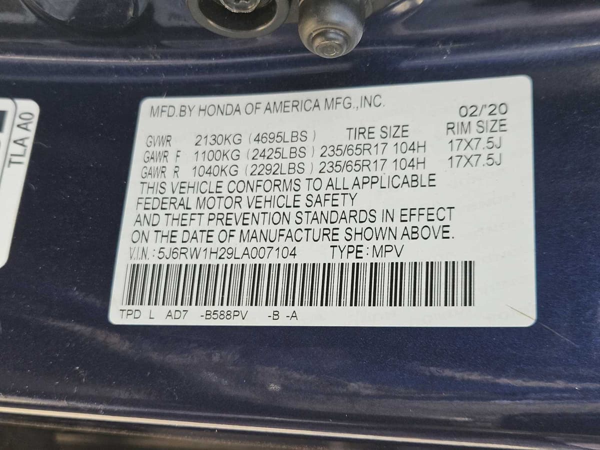 2020 Honda CR-V - Image 29