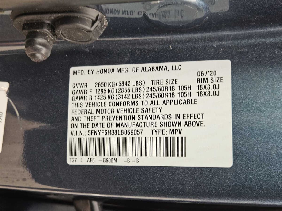 2020 Honda Pilot - Image 32