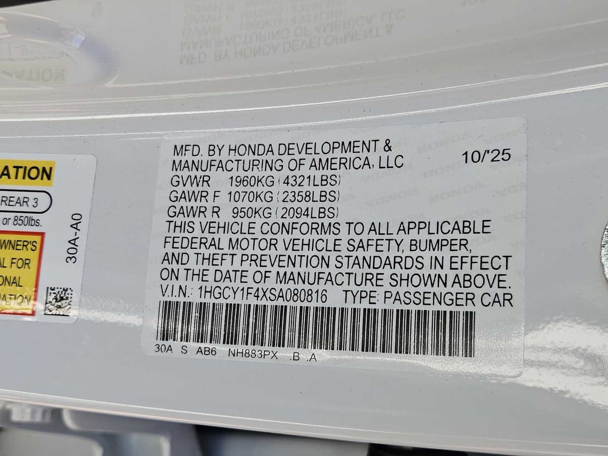2025 Honda Accord - Image 31