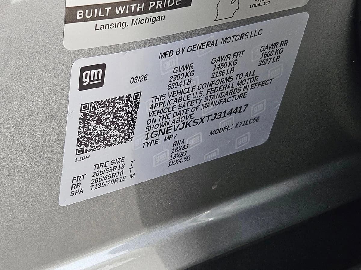 2026 Chevrolet Traverse - Image 18