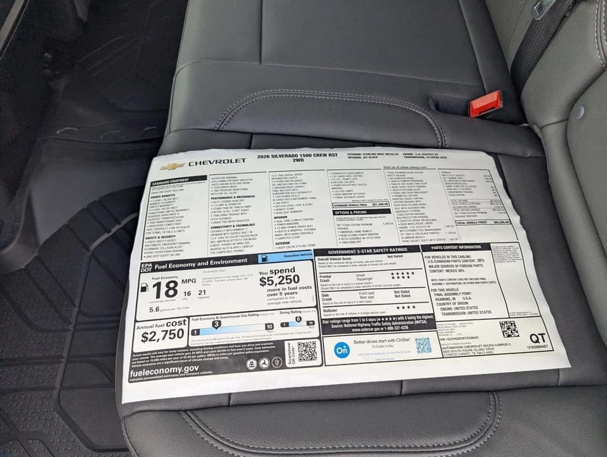 2026 Chevrolet Silverado 1500 - Image 18