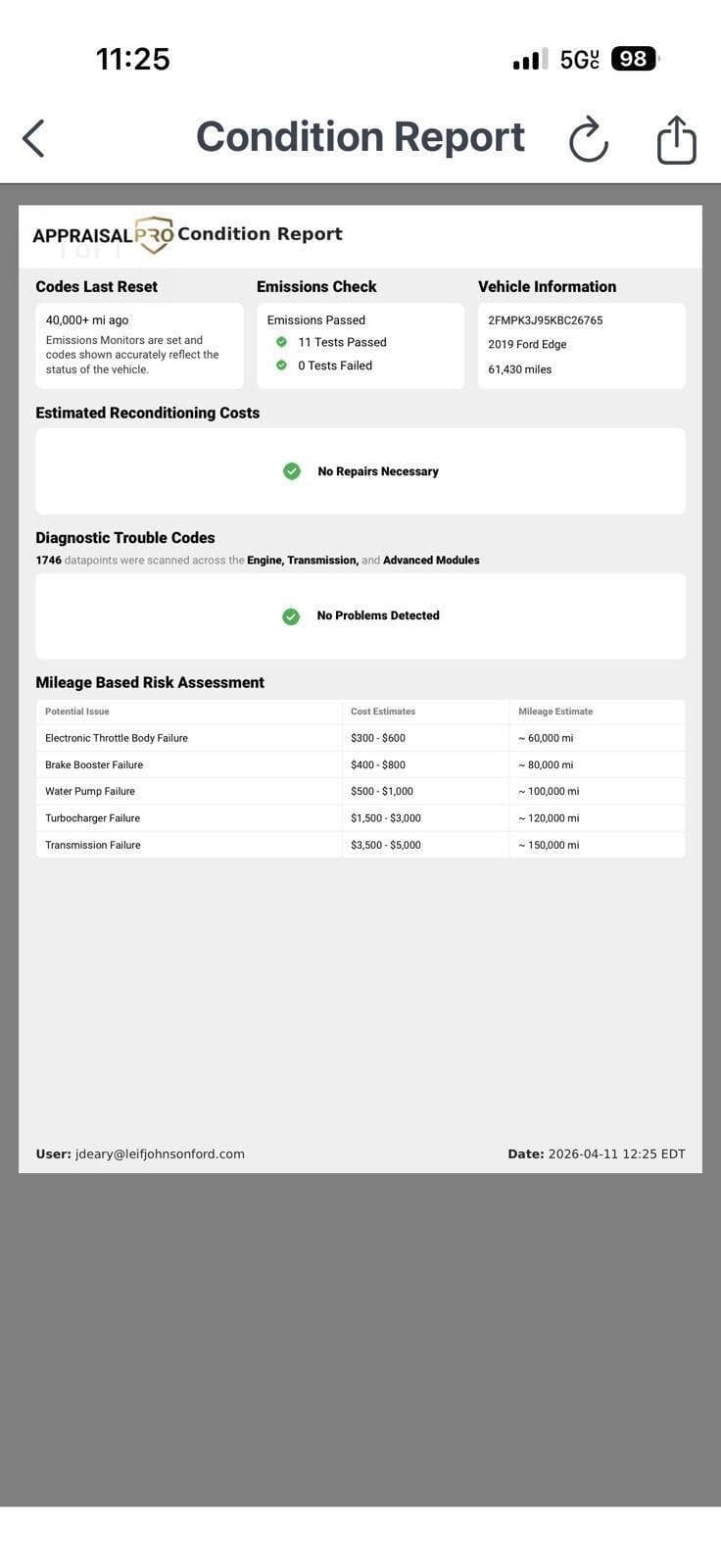 2019 Ford Edge - Image 14