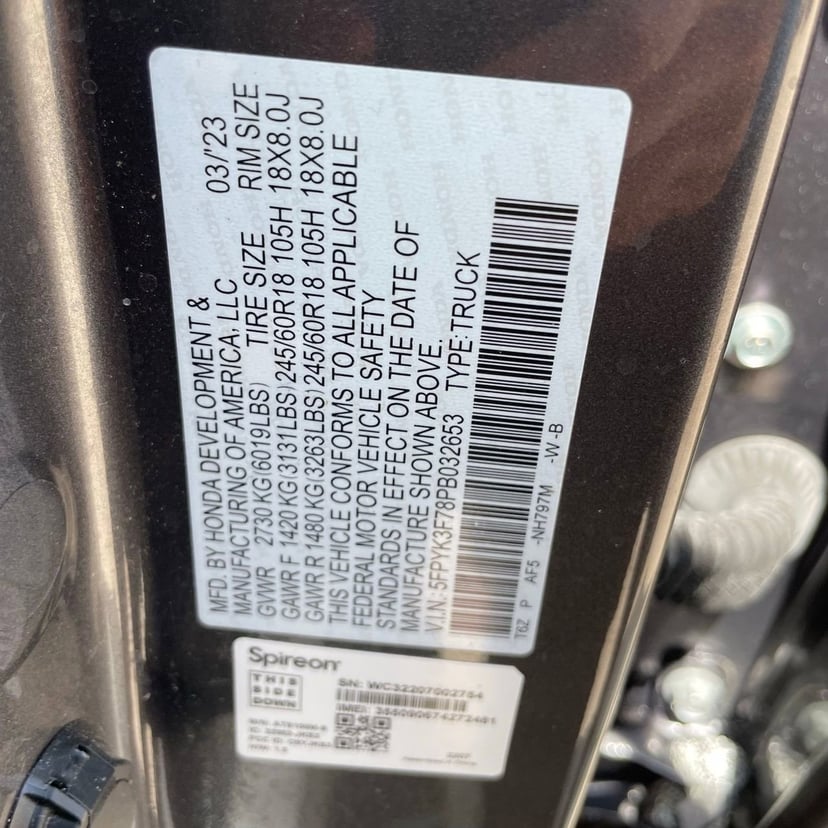 2023 Honda Ridgeline - Image 29