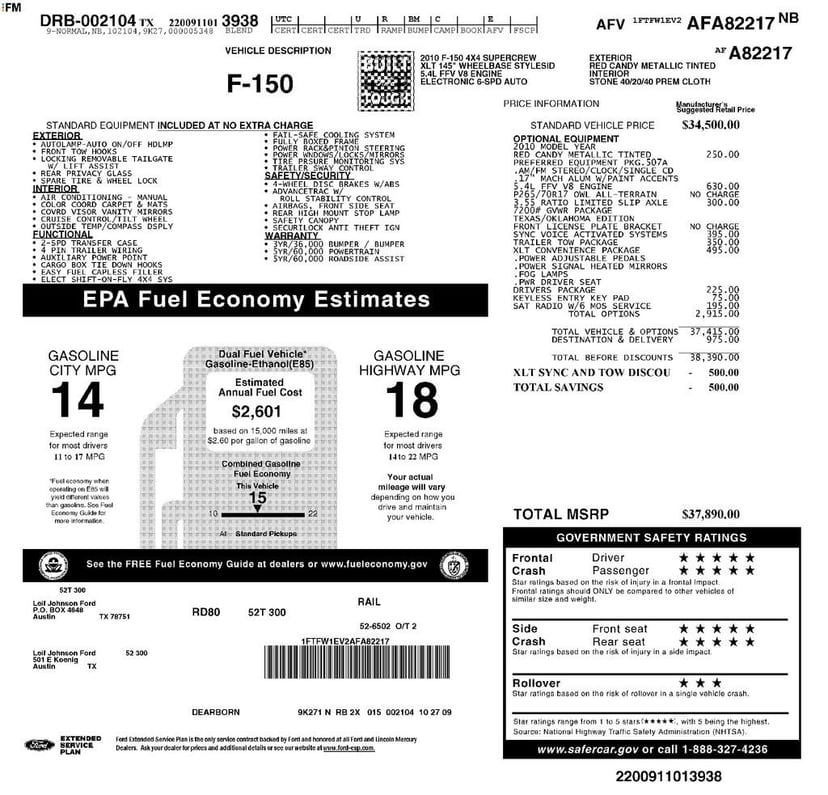 2010 Ford F-150 - Image 3