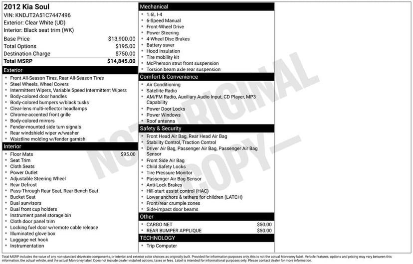 2012 Kia Soul - Image 2