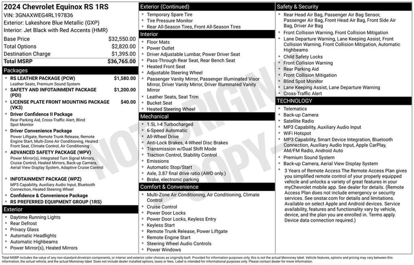 2024 Chevrolet Equinox - Image 3