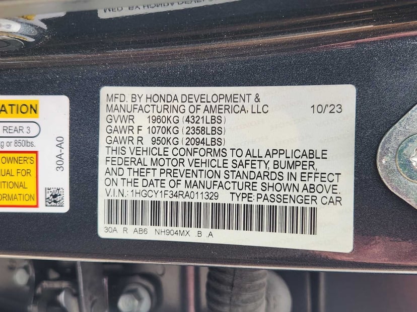 2024 Honda Accord - Image 34