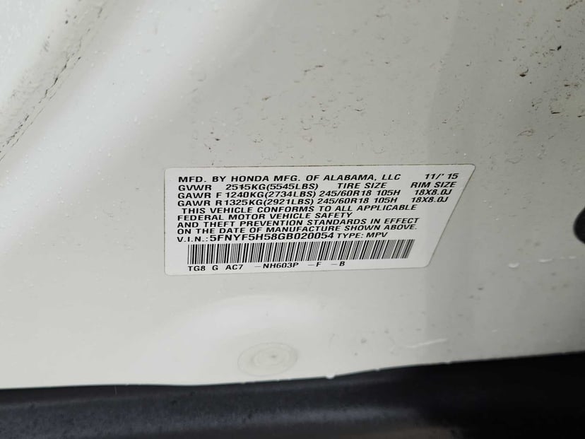 2016 Honda Pilot - Image 29