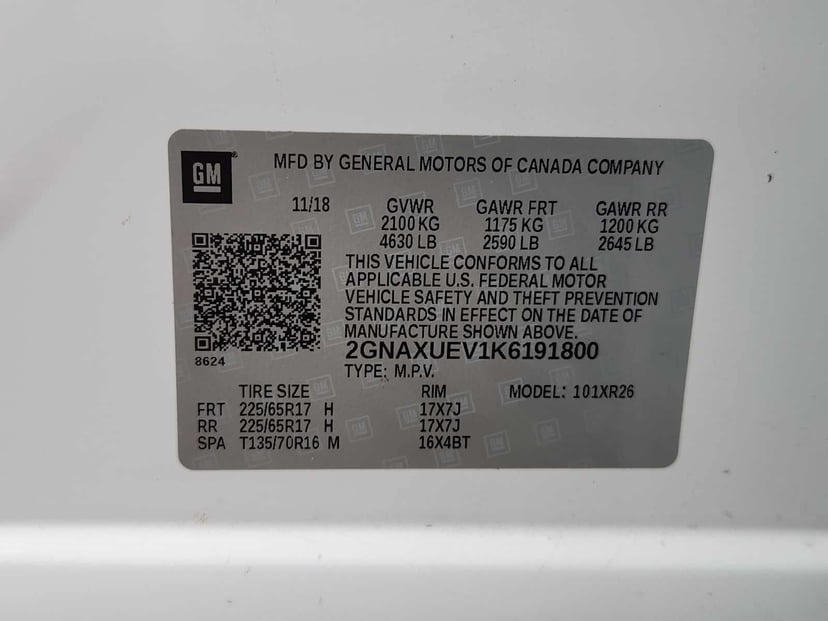 2019 Chevrolet Equinox - Image 33