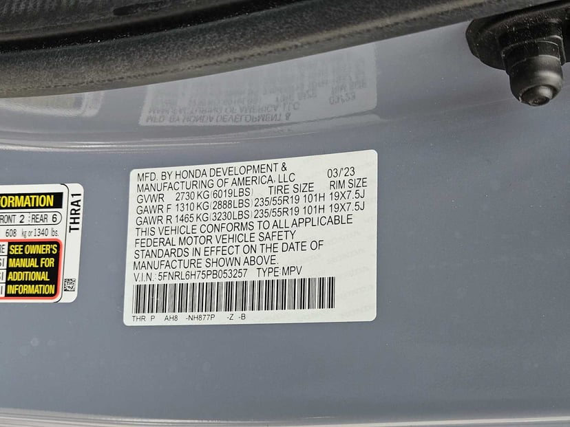 2023 Honda Odyssey - Image 34