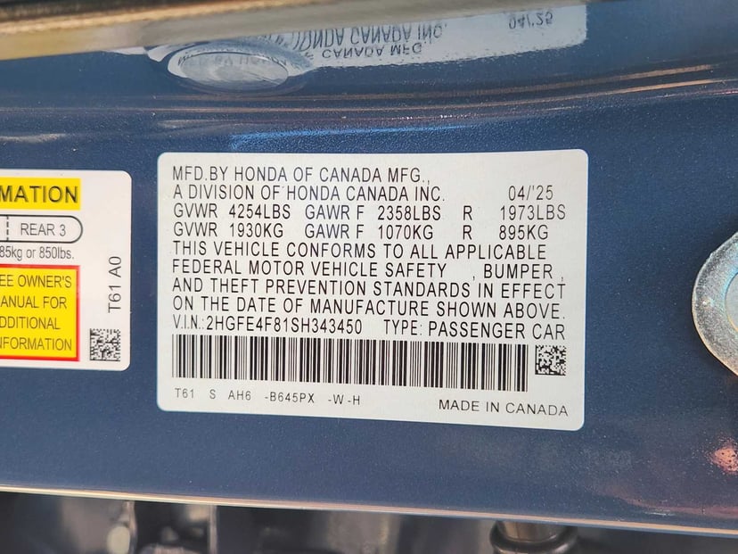 2025 Honda Civic Hybrid - Image 31